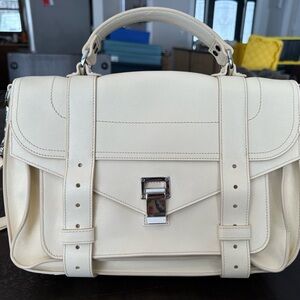 Proenza Schouler Cream Satchel Bag/Crossbody New